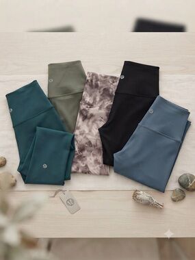 Lululemon 5 Active Leggings — Multiple Colors SZ 4
